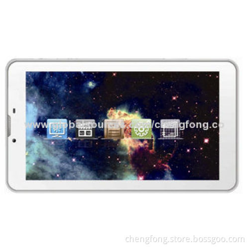 Tablet PC, 7-inch, 1,024 x 600P, MTK8377 Dual-core Cortex-A9